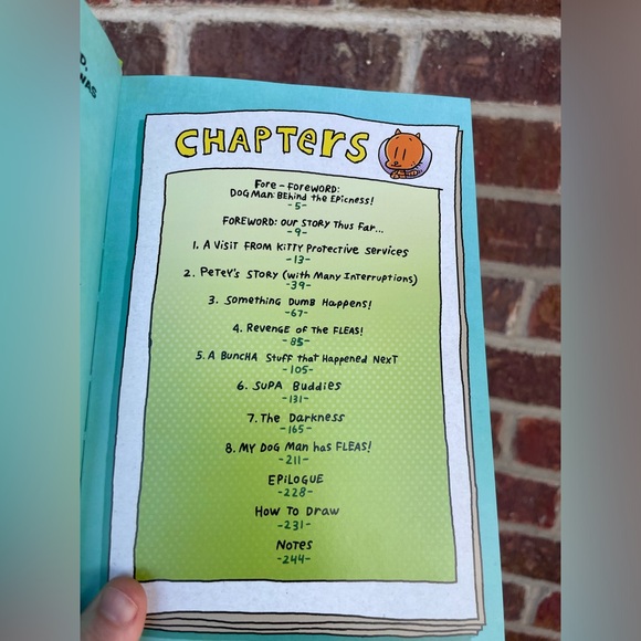 Dog Man Lord Of The Fleas Hardcover Kid’s Chapter Book Dav Pilkey - Picture 8 of 8